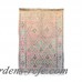 Indigo&Lavender One-of-a-Kind Zayane Moroccan Hand-Knotted Wool Pink/Beige Area Rug INLA1874